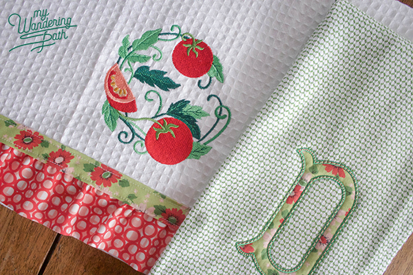 Quick Stitch Kitchen Towels