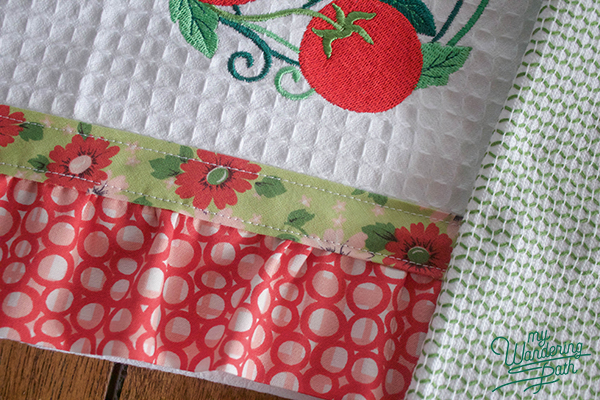 Quick Stitch Kitchen Towels