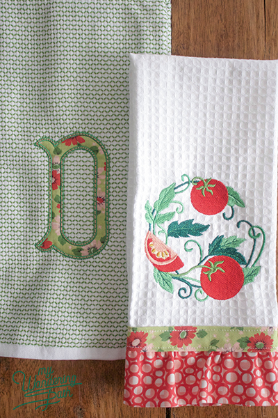 Quick Stitch Kitchen Towels