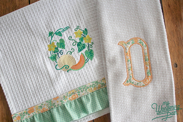 Quick Stitch Kitchen Towels