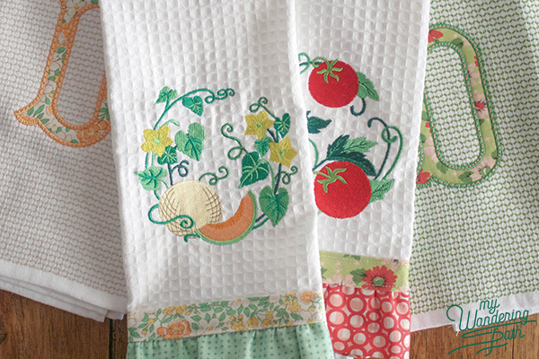 Quick Stitch Kitchen Towels