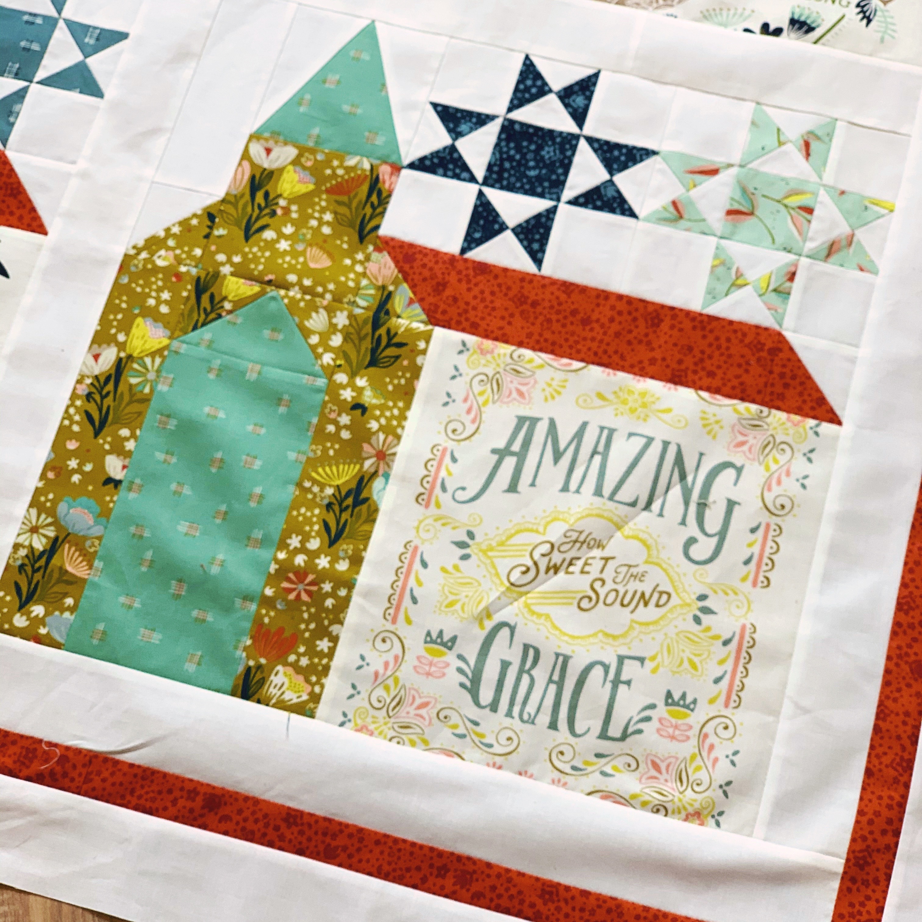Coming SoonThe Firm Foundation Quilt! - My Wandering Path
