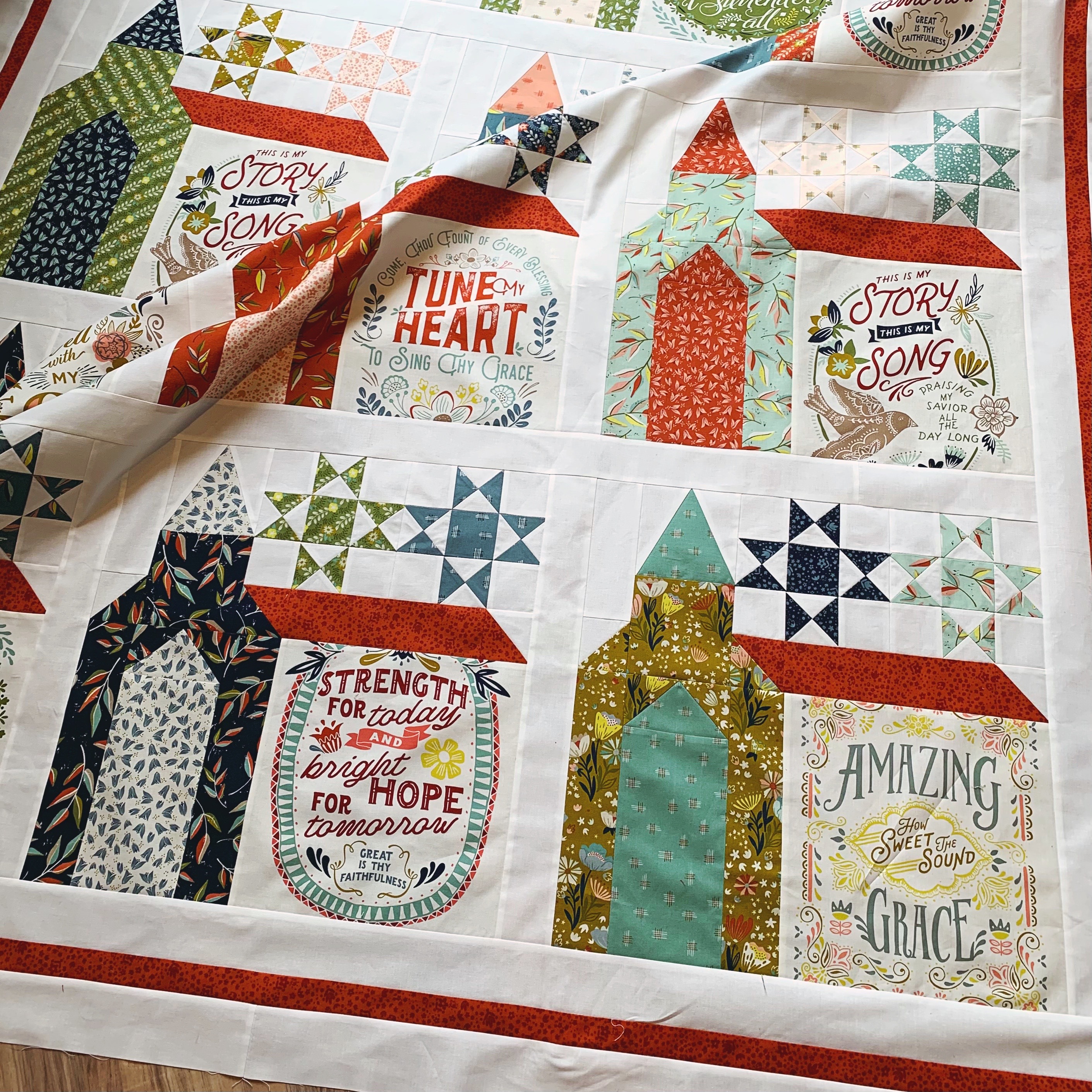 Coming SoonThe Firm Foundation Quilt! - My Wandering Path